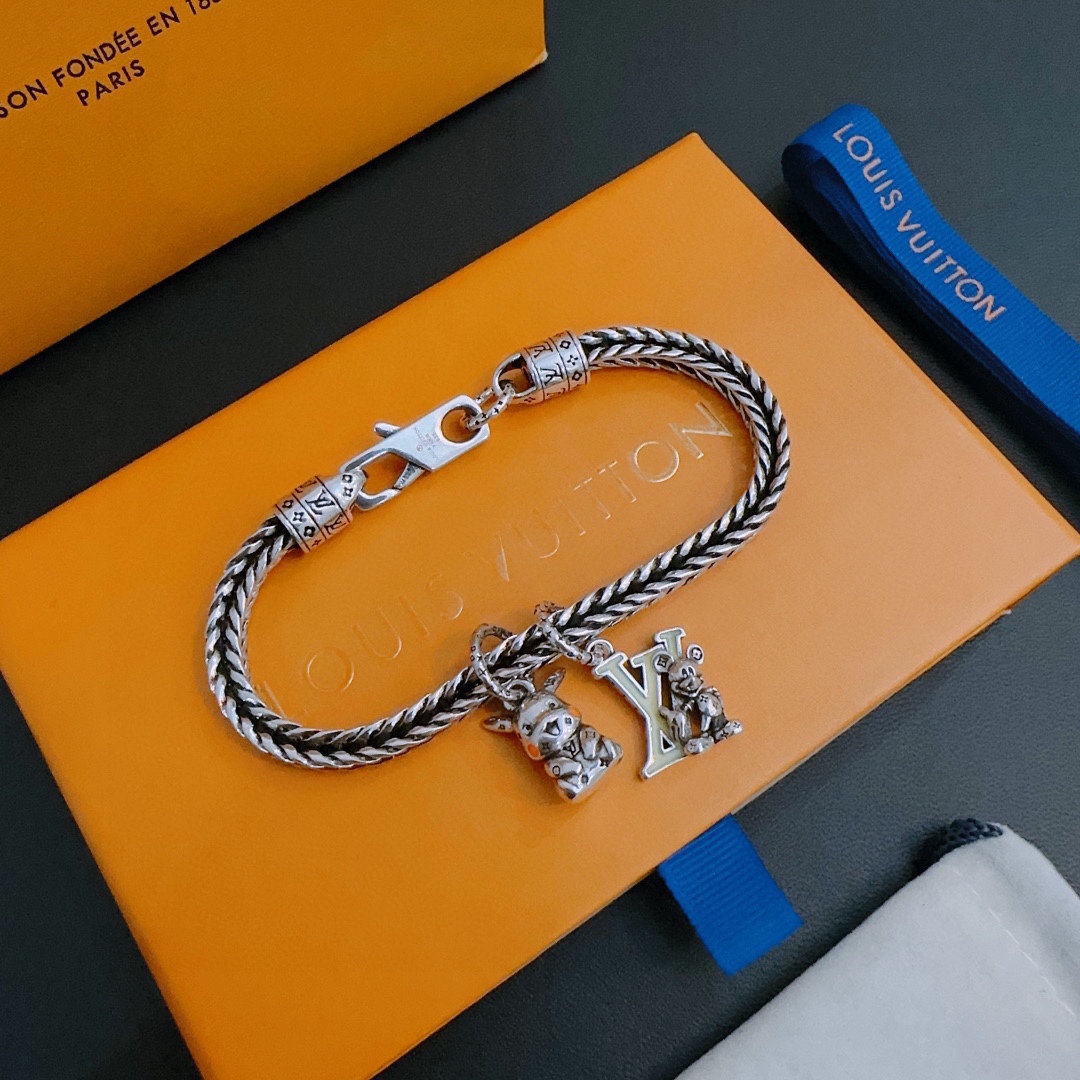 【 LOUIS VUITTON】ブレスレット、ファッションシンプルなスタイル 2472-BRAND OFF