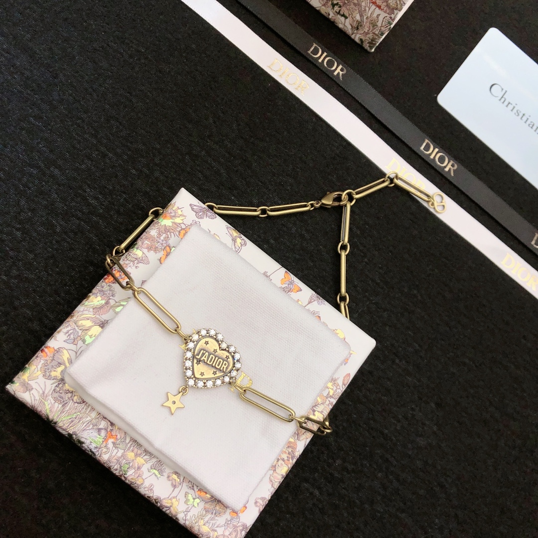 【DIOR】ネックレス、新しいネックレス万能シンプルファッションオーナメント 2473-BRAND OFF