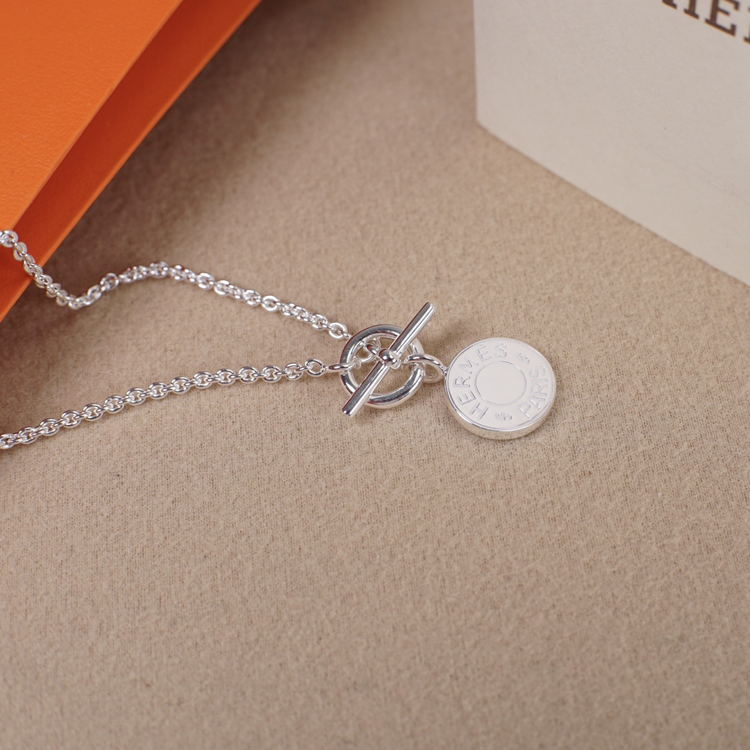 【2026】【 HERMES】ネックレス、新しいネックレス万能シンプルファッションオーナメント 2473-BRAND OFF