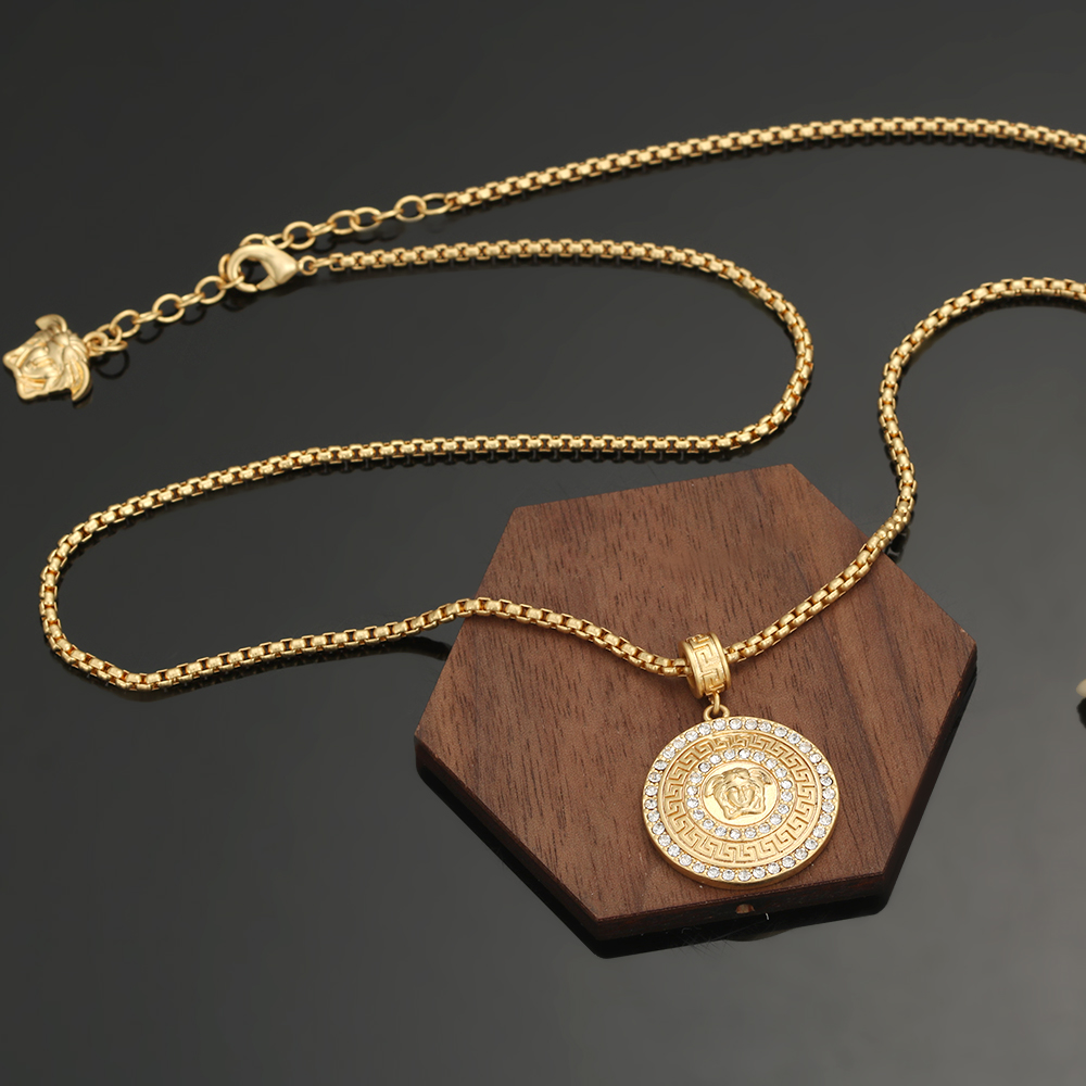 【2026】【VERSACE】ネックレス、新しいネックレス万能シンプルファッションオーナメント 2474-BRAND OFF