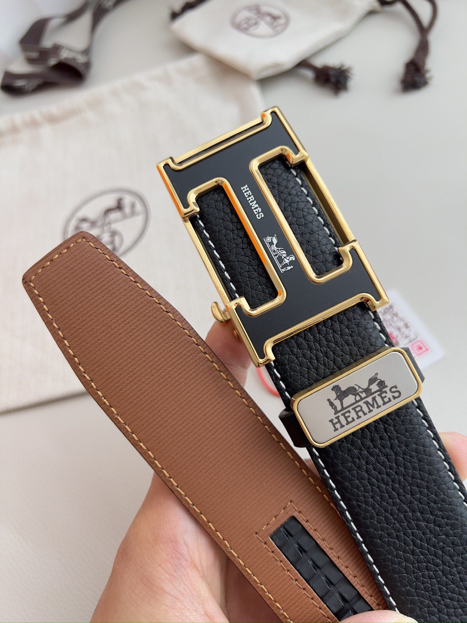 【2026】【Hermès】(エルメス) 3.5cmベルト メンズ  24706-BRAND OFF