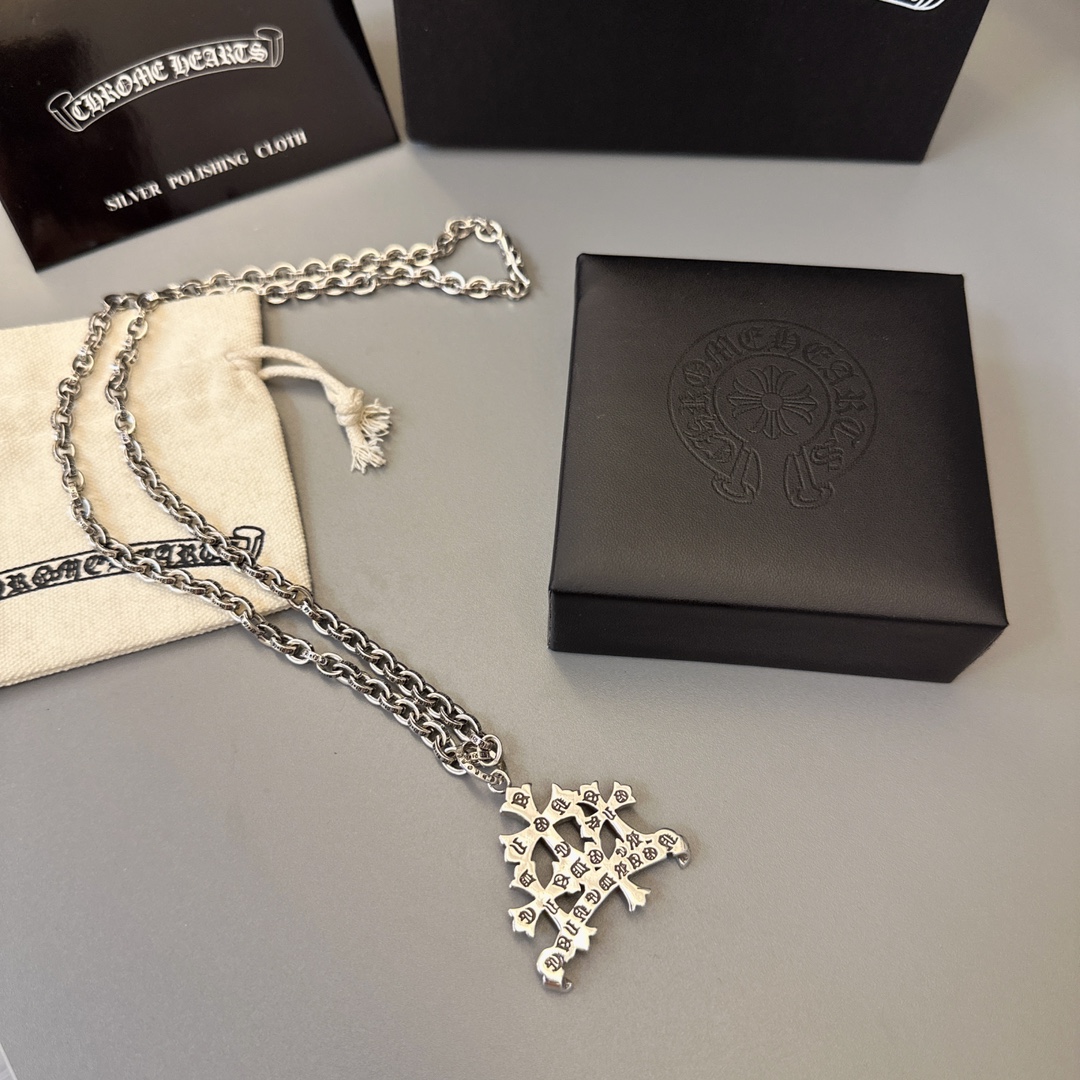 【CHROME HEARTS】ネックレス、新しいネックレス万能シンプルファッションオーナメント 240727-BRAND OFF