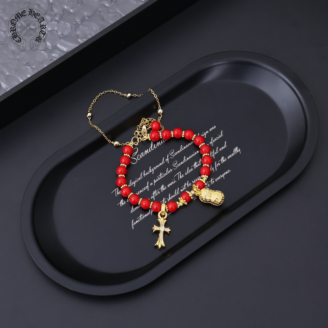 【CHROME HEARTS】ブレスレット ファッションオールマッチ 240727-BRAND OFF