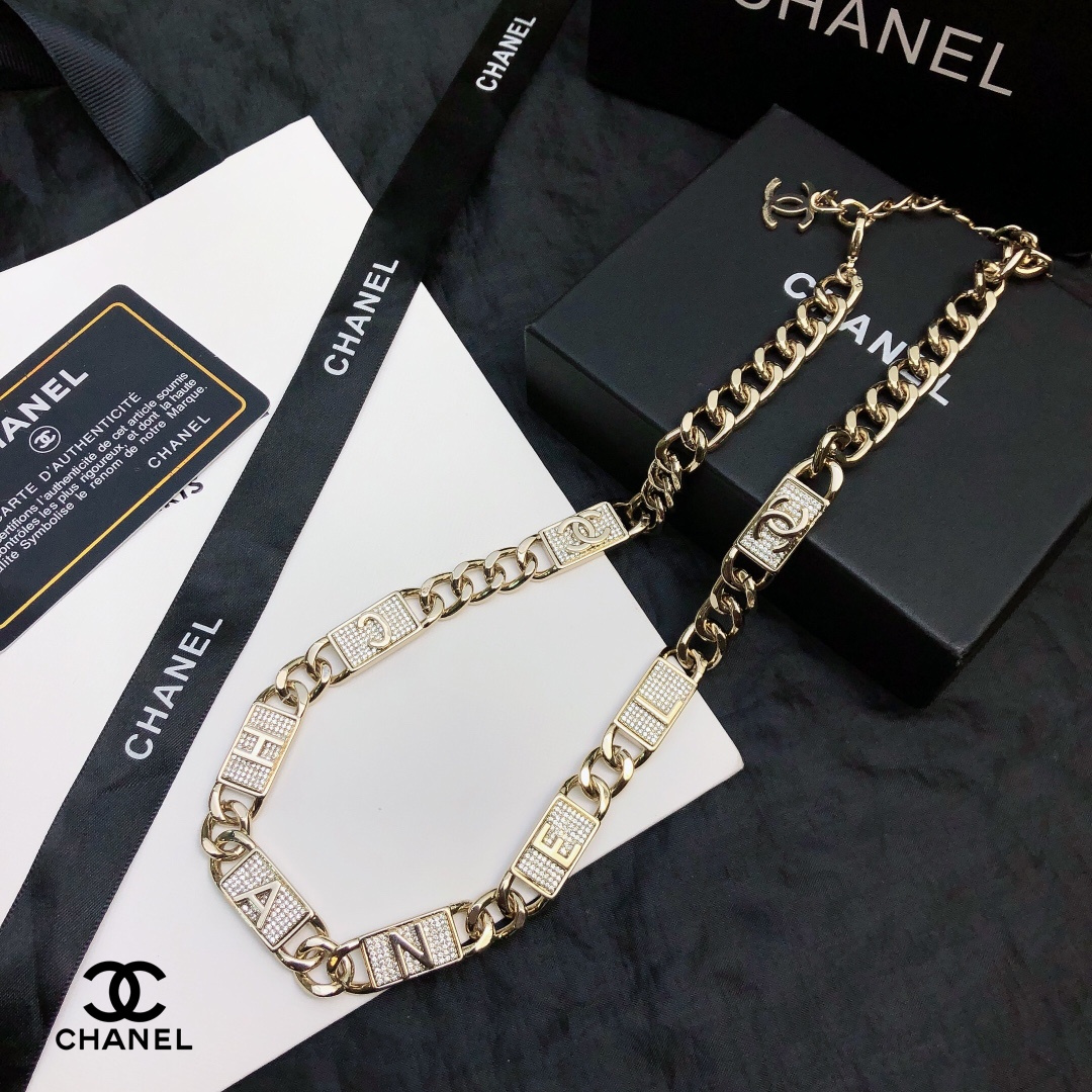 【CHANEL】ネックレス、新しいネックレス万能シンプルファッションオーナメント  240728-BRAND OFF