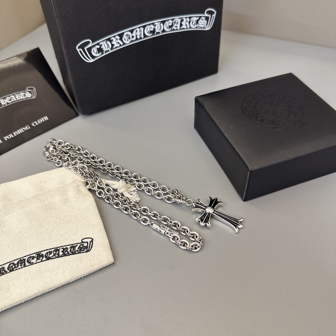 【2026】【CHROME HEARTS】ネックレス、新しいネックレス万能シンプルファッションオーナメント240812-BRAND OFF