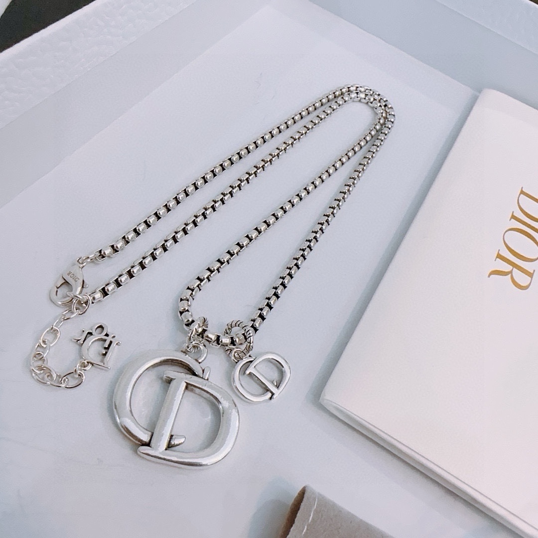 【DIOR】ネックレス、新しいネックレス万能シンプルファッションオーナメント240812-BRAND OFF
