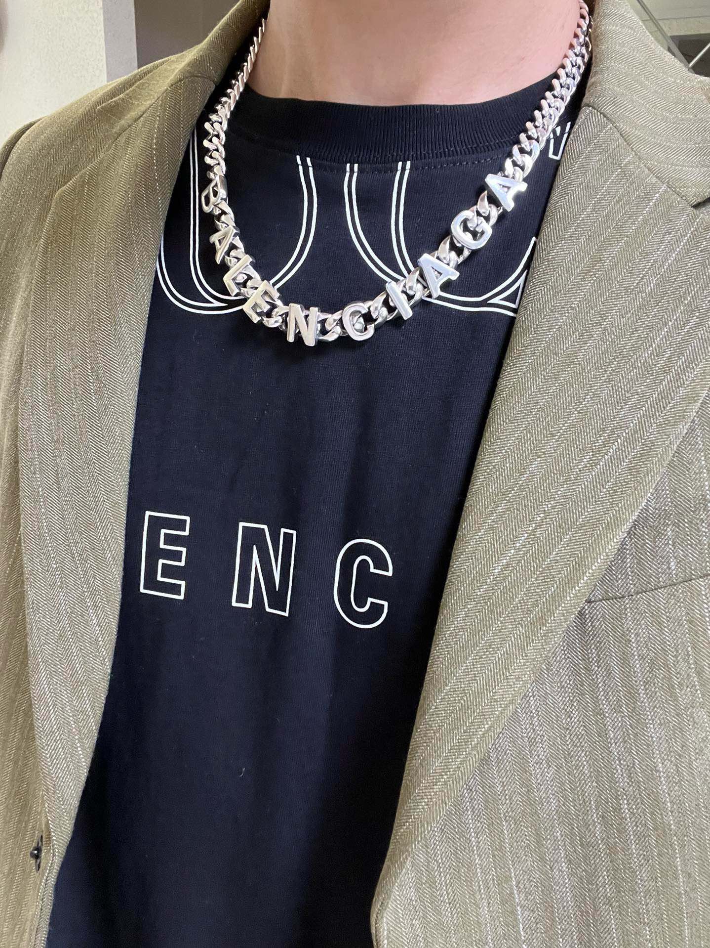 【BALENCIAGA】ネックレス、新しいネックレス万能シンプルファッションオーナメント  240814-BRAND OFF