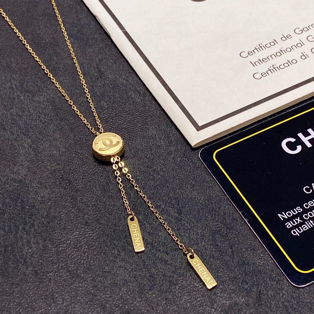 【CHANEL】ネックレス、新しいネックレス万能シンプルファッションオーナメント  240814-BRAND OFF