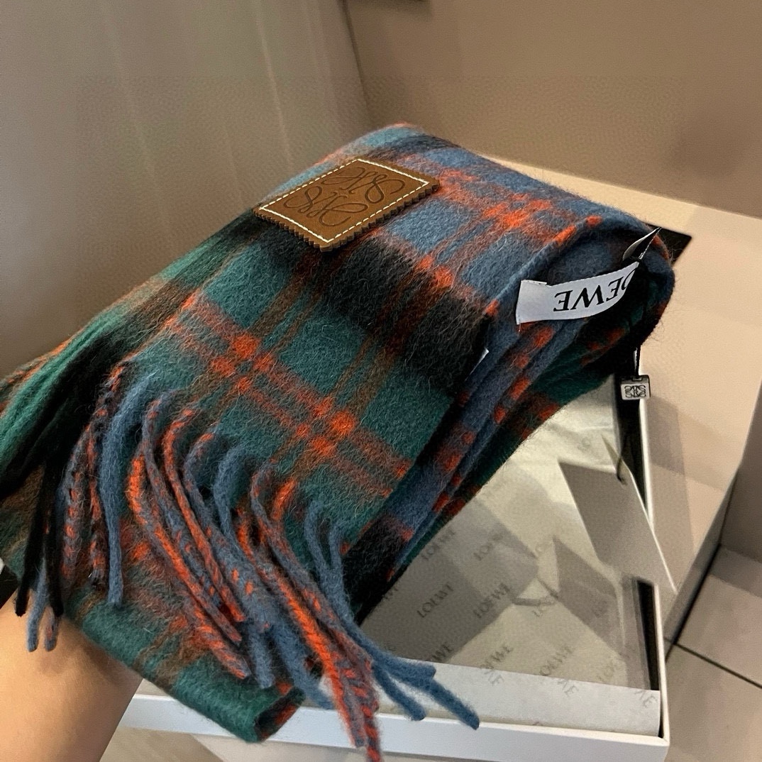 【LOEWE ロエベ】スカーフ30*180CM   241109-BRAND OFF