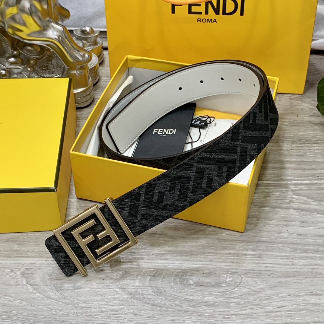 【2026】【FENDI】(フェンディ) 3.5cm   ベルト メンズ-BRAND OFF
