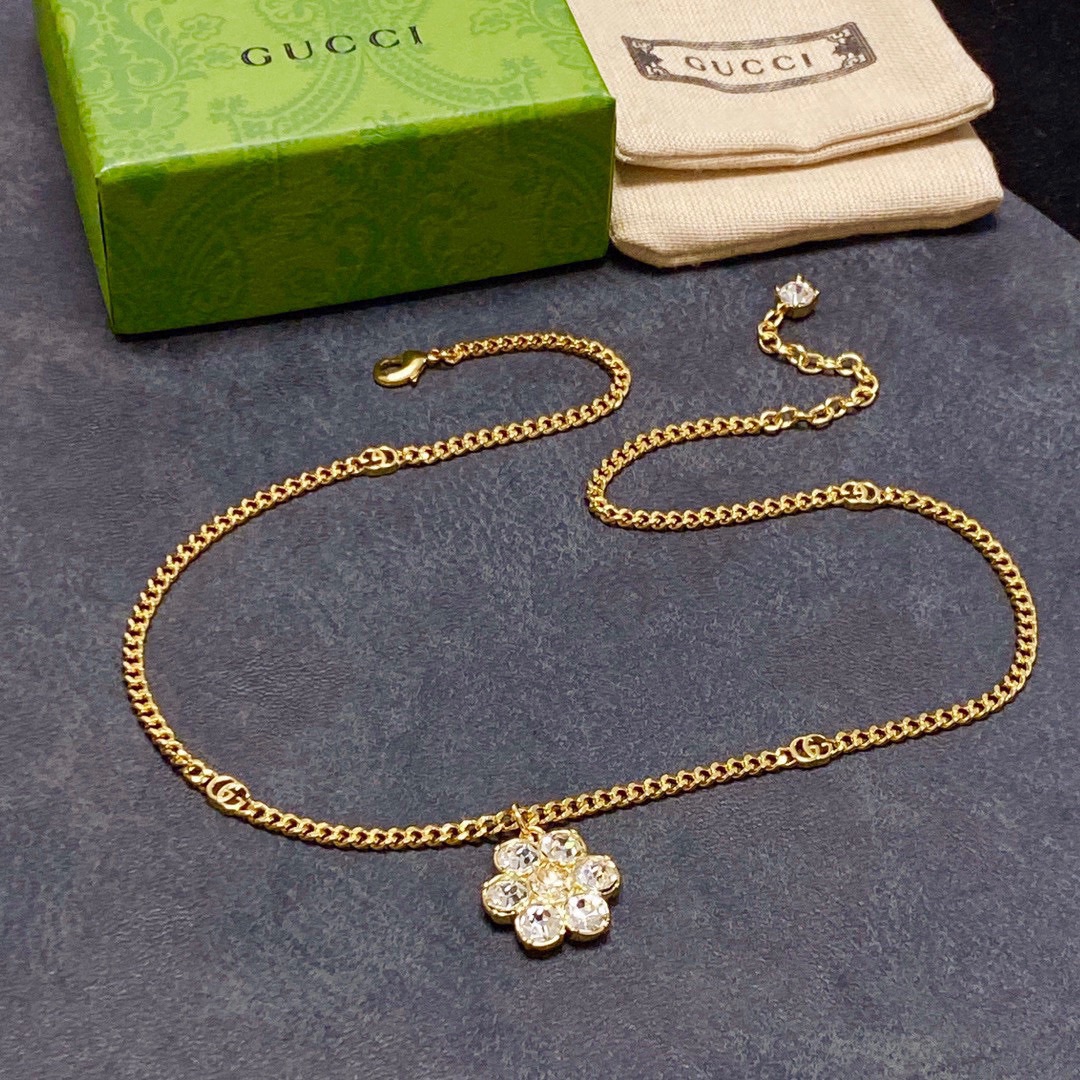 【2026】【GUCCI】ネックレス、新しいネックレス万能シンプルファッションオーナメント-BRAND OFF