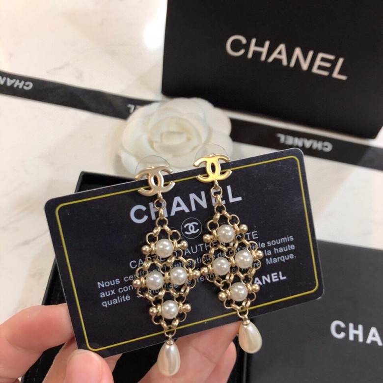 【CHANEL 】 シャネル   ファッションスタイルのイヤリング-BRAND OFF