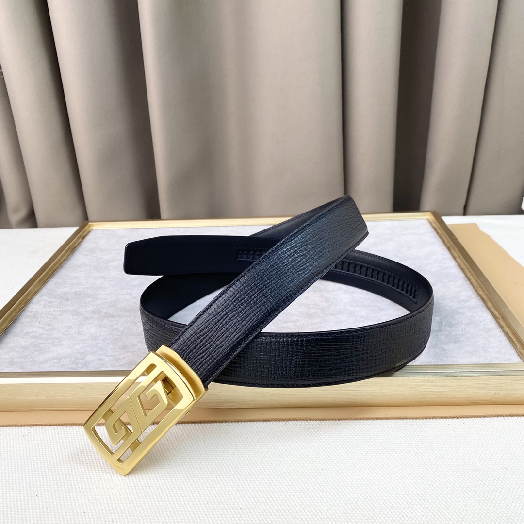 【GIVENCHY】(ジバンシー) 3.5cmベルト メンズ-BRAND OFF