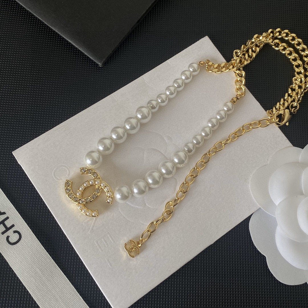 【2026】【CHANEL】ネックレス、新しいネックレス万能シンプルファッションオーナメント-BRAND OFF