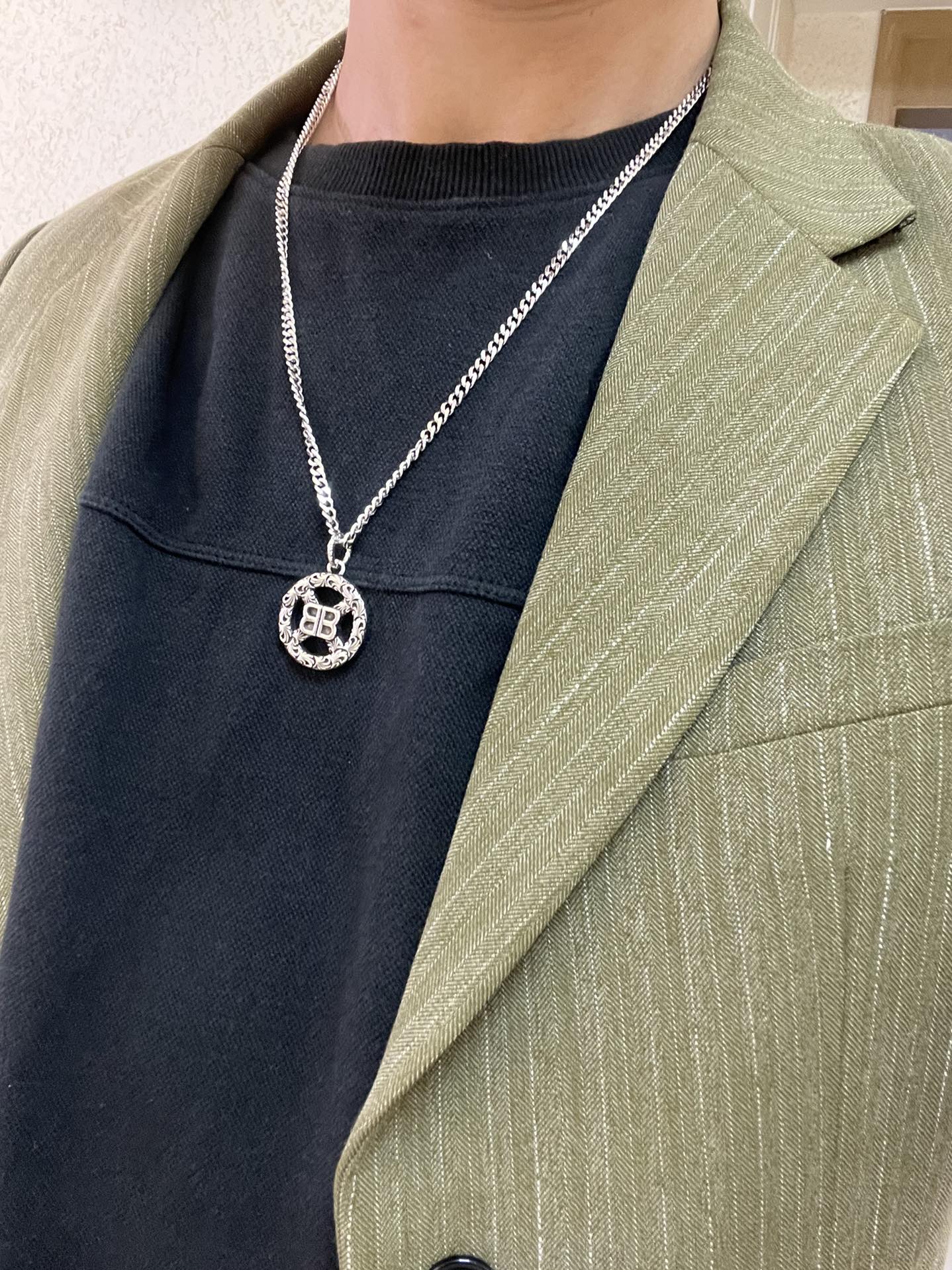 【BALENCIAGA 】ネックレス、新しいネックレス万能シンプルファッションオーナメント-BRAND OFF