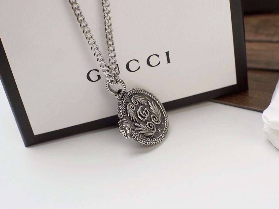 【GUCCI】ネックレス、新しいネックレス万能シンプルファッションオーナメント-BRAND OFF