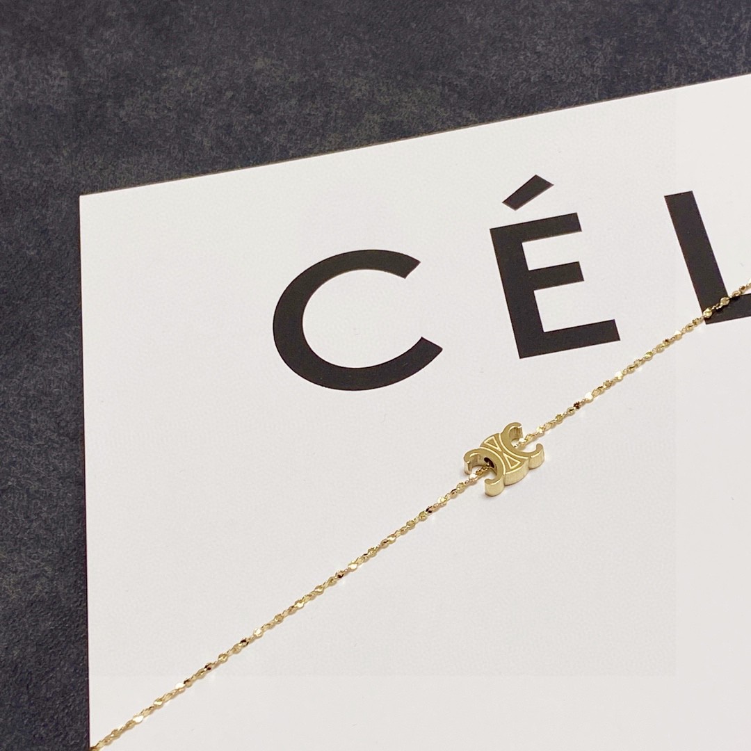 【2026】【CELINE】ネックレス、新しいネックレス万能シンプルファッションオーナメント-BRAND OFF
