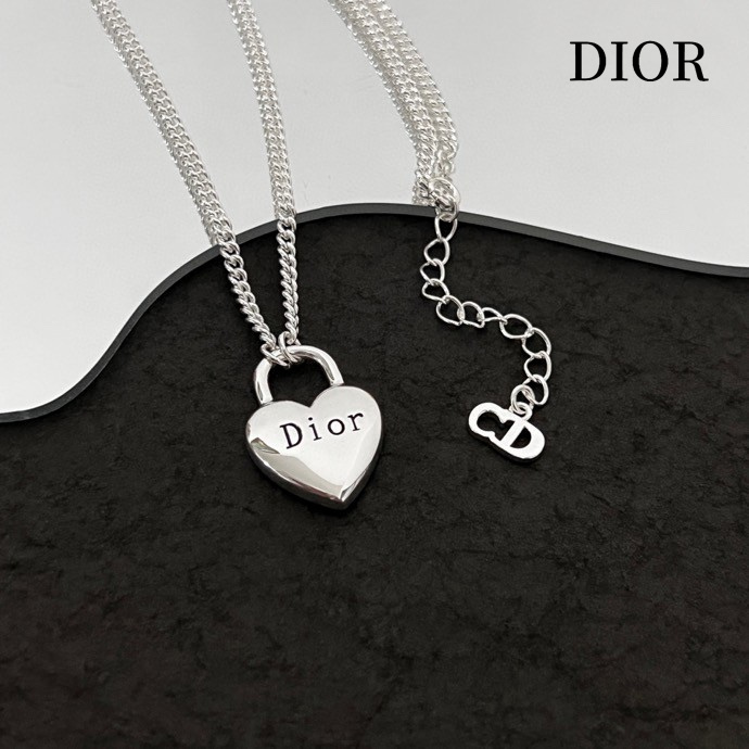 【DIOR】ネックレス、新しいネックレス万能シンプルファッションオーナメント-BRAND OFF