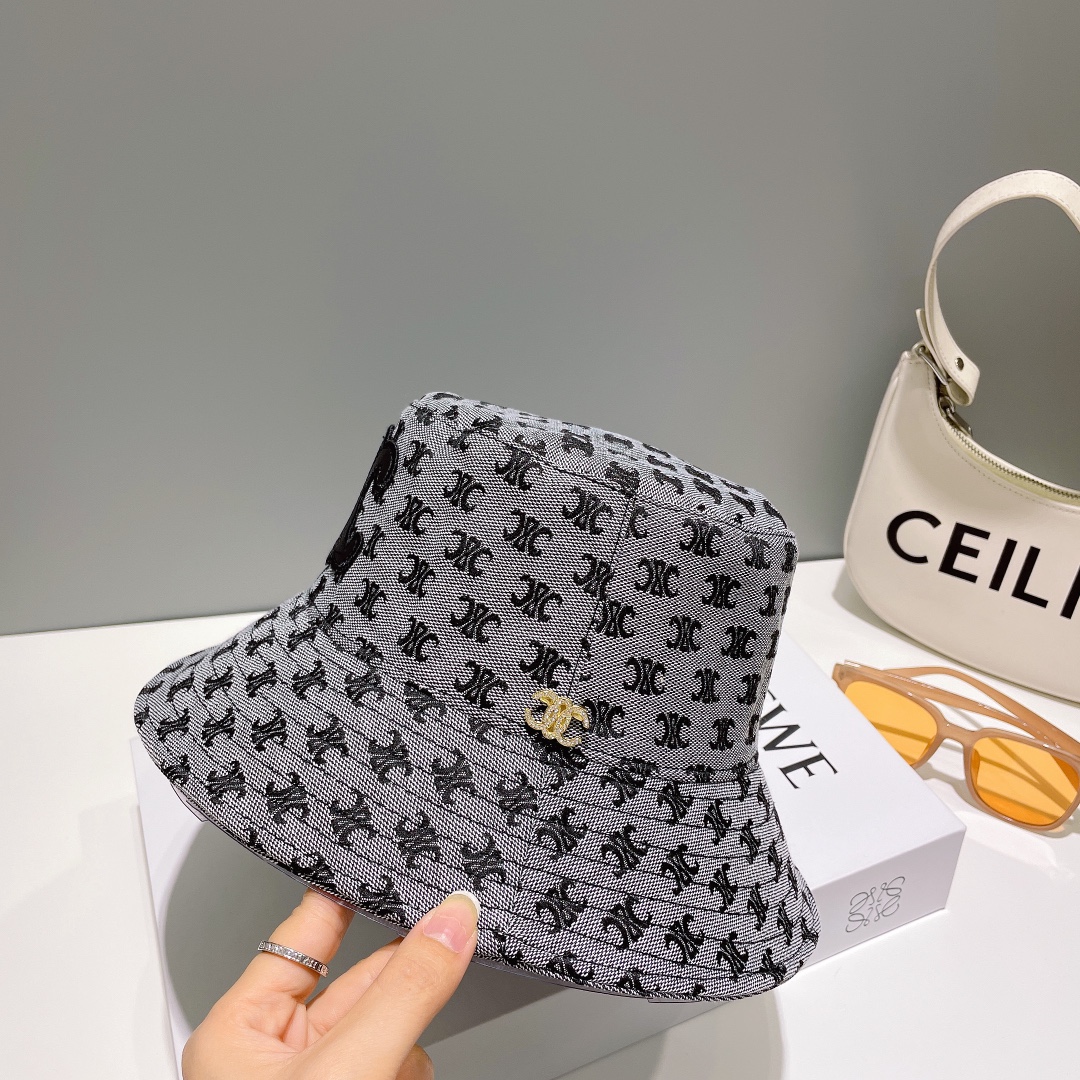 【2026】【CELINE セリーヌ】フィッシャーマンズハット-BRAND OFF