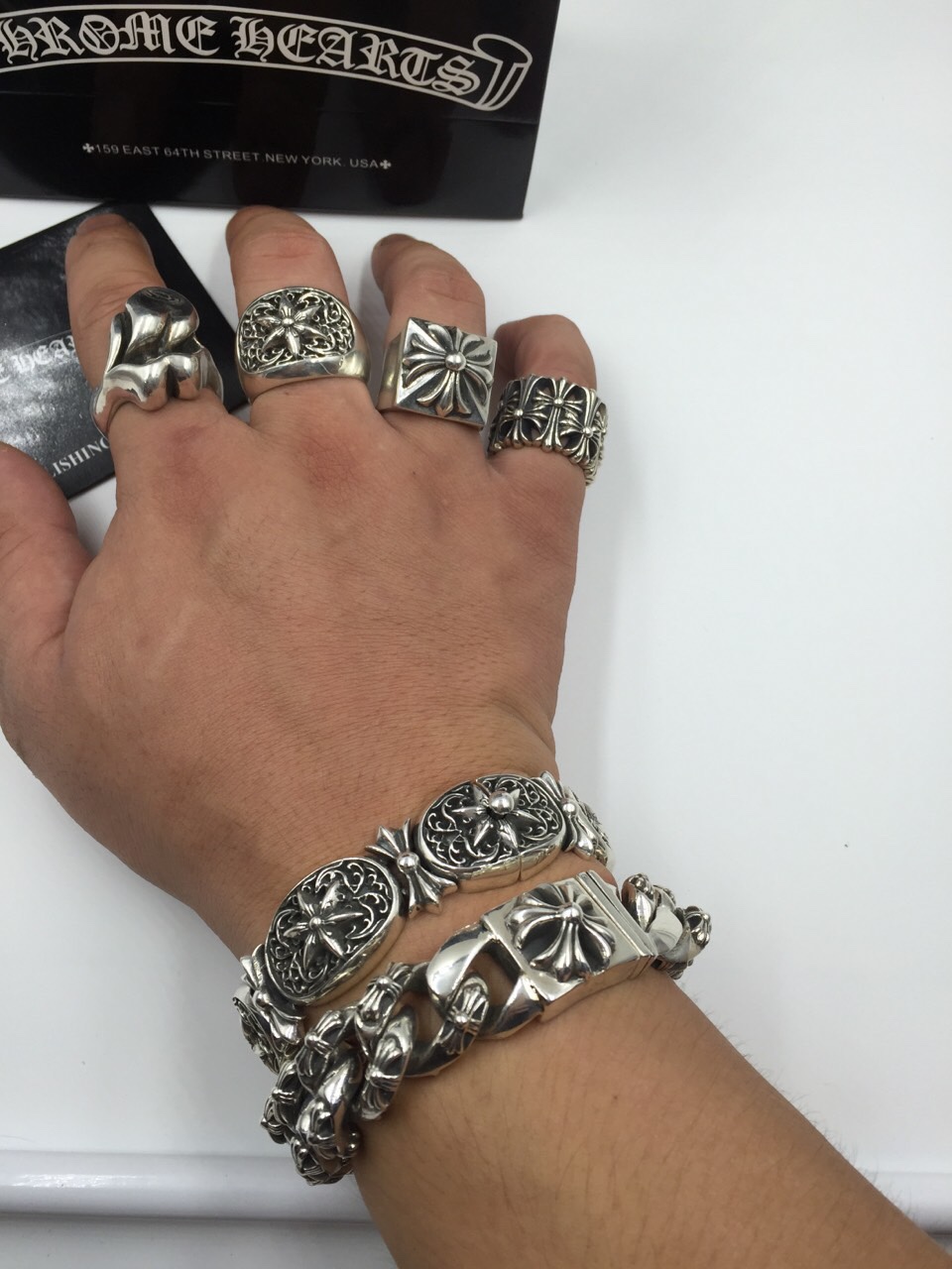 【Chrome Hearts】ブレスレット ファッションオールマッチ 2471-BRAND OFF