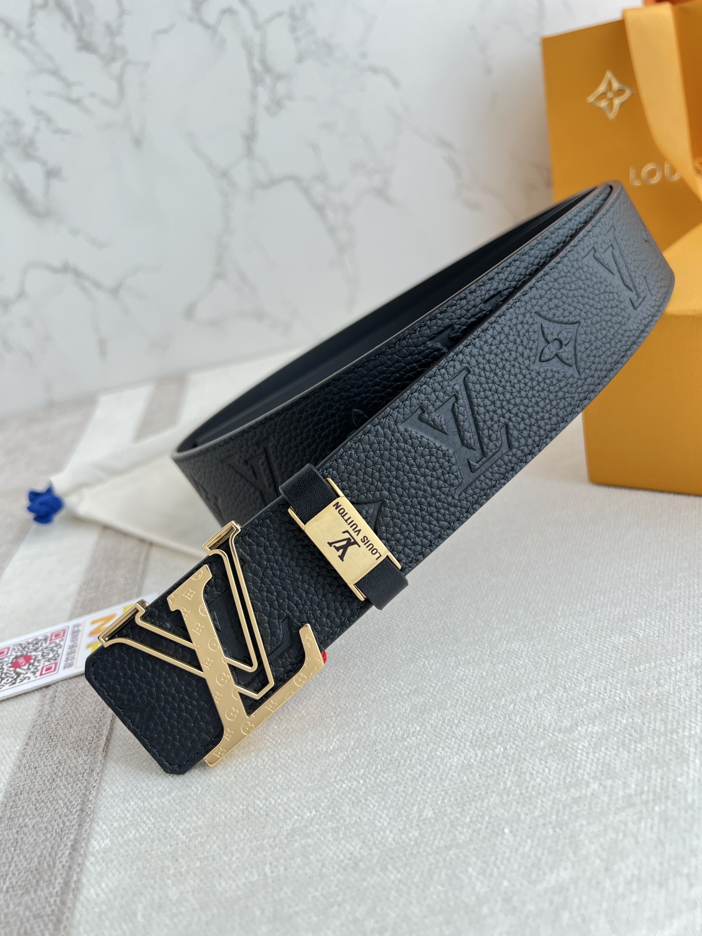 【2026】【LOUIS VUITTON】(ルイヴィトン) 3.8cmベルト メンズ  24706-BRAND OFF