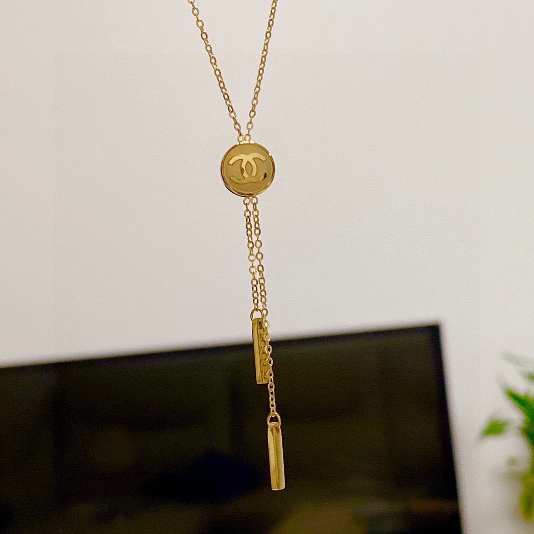 【CHANEL】ネックレス、新しいネックレス万能シンプルファッションオーナメント  240814-BRAND OFF