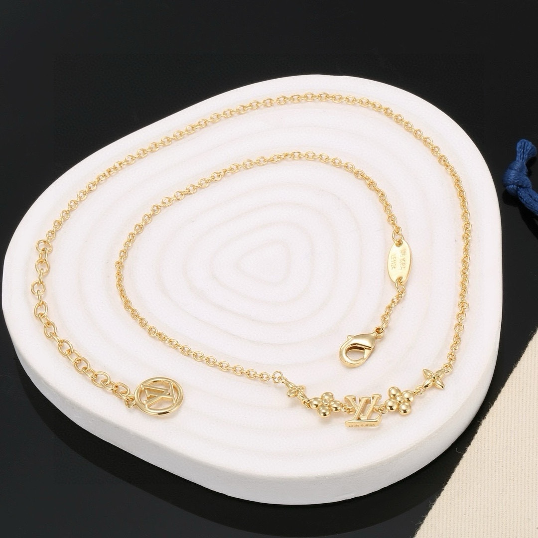 【2026】LV 【LOUIS VUITTON】ネックレス、新しいネックレス万能シンプルファッションオーナメント241015-BRAND OFF