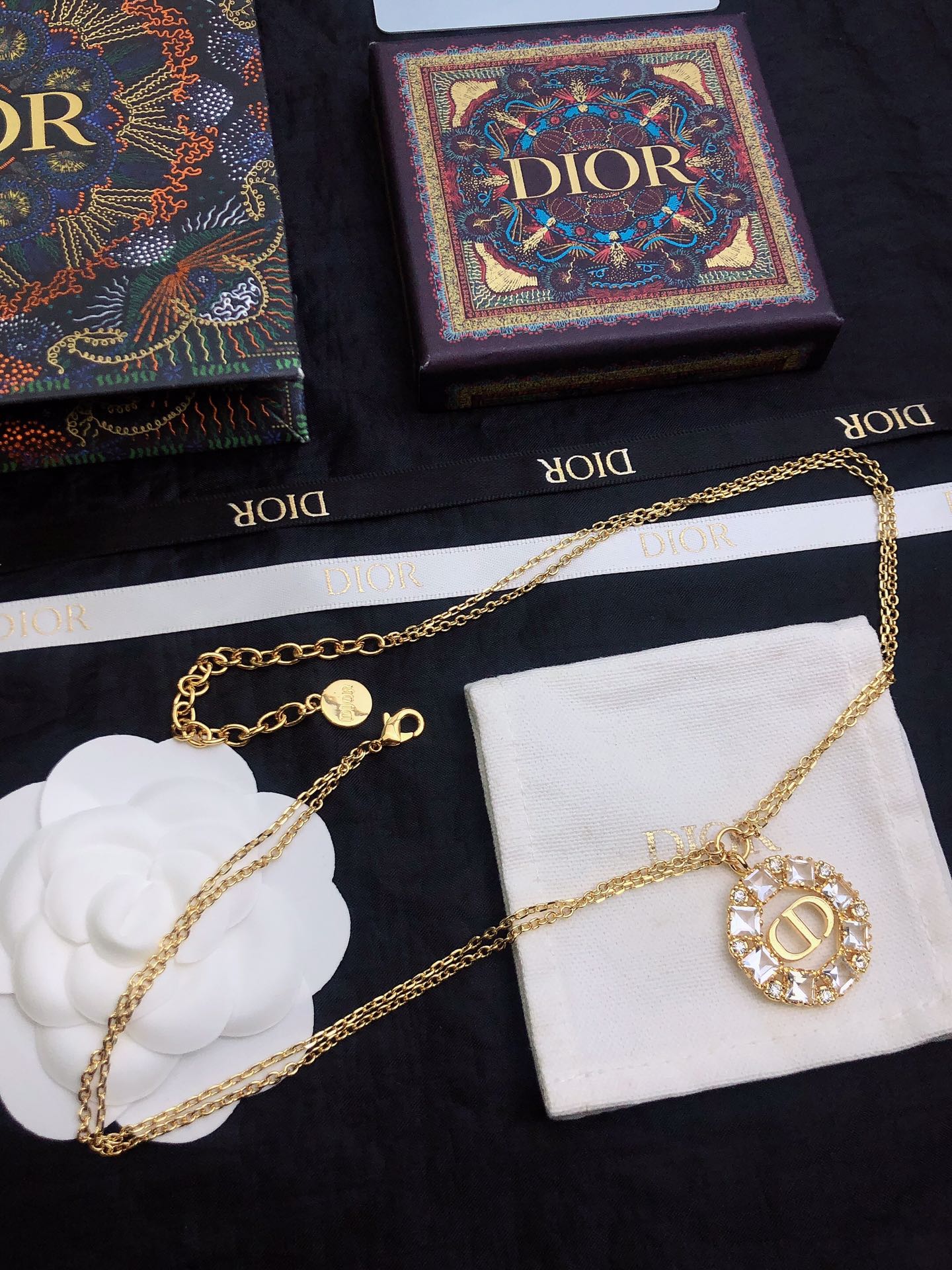 【2026】【DIOR】ネックレス、新しいネックレス万能シンプルファッションオーナメント-BRAND OFF