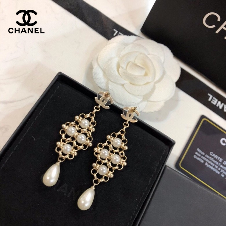【CHANEL 】 シャネル   ファッションスタイルのイヤリング-BRAND OFF