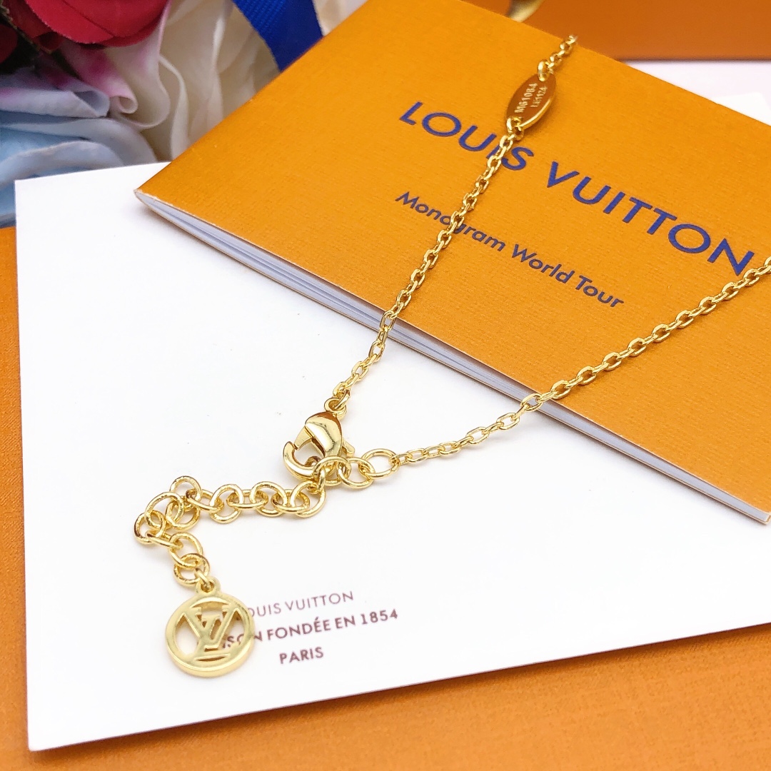 【2026】【LOUIS VUITTON】ネックレス、新しいネックレス万能シンプルファッションオーナメント-BRAND OFF
