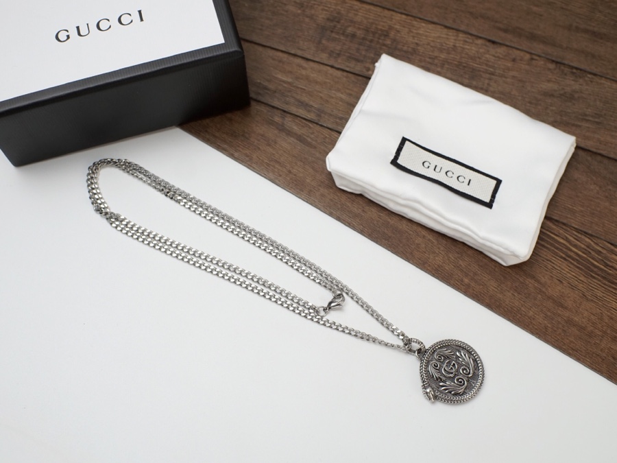 【GUCCI】ネックレス、新しいネックレス万能シンプルファッションオーナメント-BRAND OFF