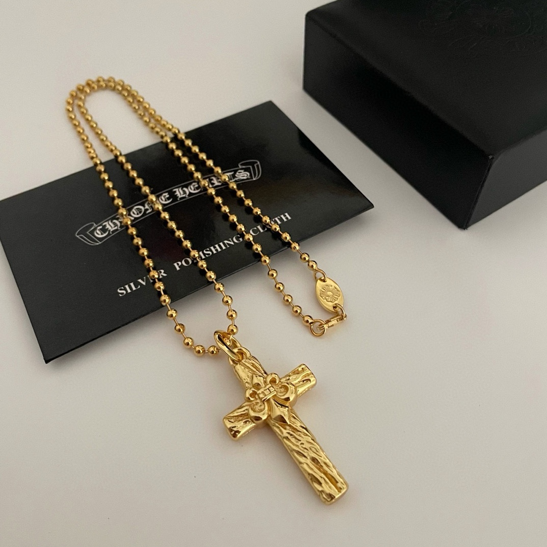 【Chrome Hearts】ネックレス、新しいネックレス万能シンプルファッションオーナメント-BRAND OFF