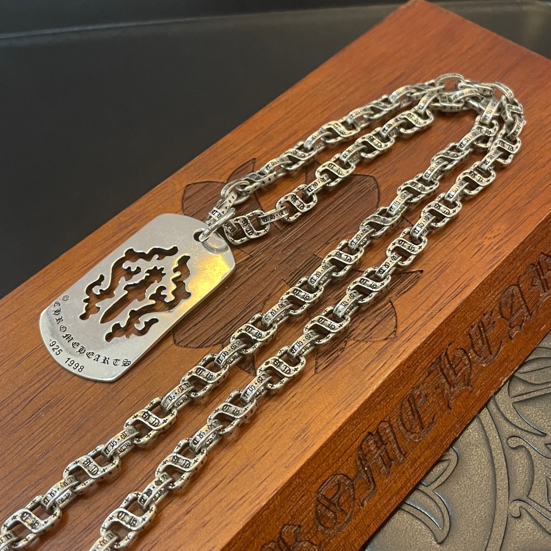 【Chrome Hearts】ネックレス、新しいネックレス万能シンプルファッションオーナメント-BRAND OFF