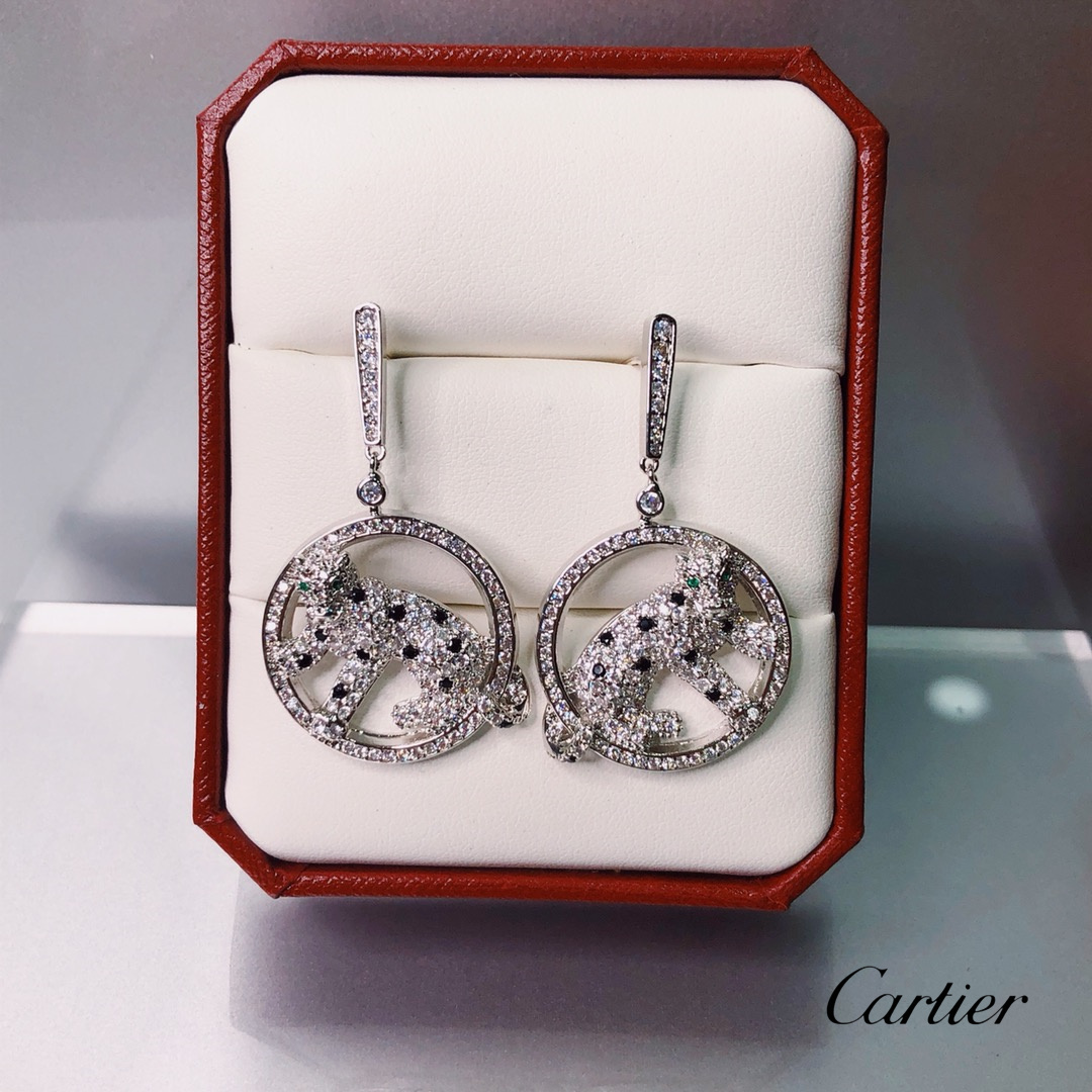 【CARTIER】 カルティエ   ファッションスタイルのイヤリング-BRAND OFF