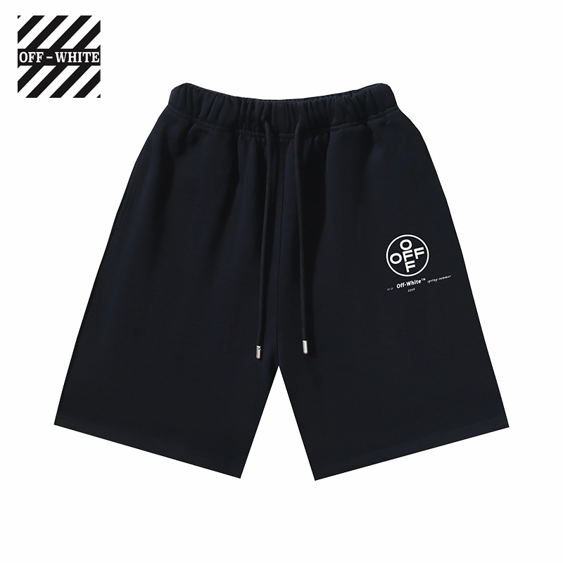 【OFF-WHITE 公式旗艦店】オフホワイト   ショートパンツ  ご好評に付き再入荷！24629-BRAND OFF