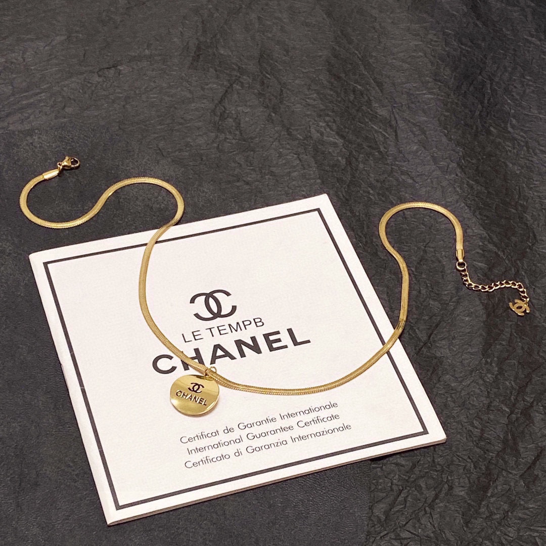 【CHANEL】ネックレス、新しいネックレス万能シンプルファッションオーナメント 2471-BRAND OFF