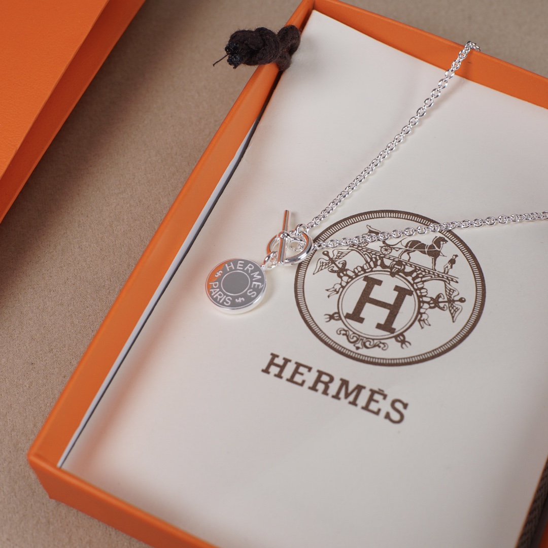 【2026】【 HERMES】ネックレス、新しいネックレス万能シンプルファッションオーナメント 2473-BRAND OFF