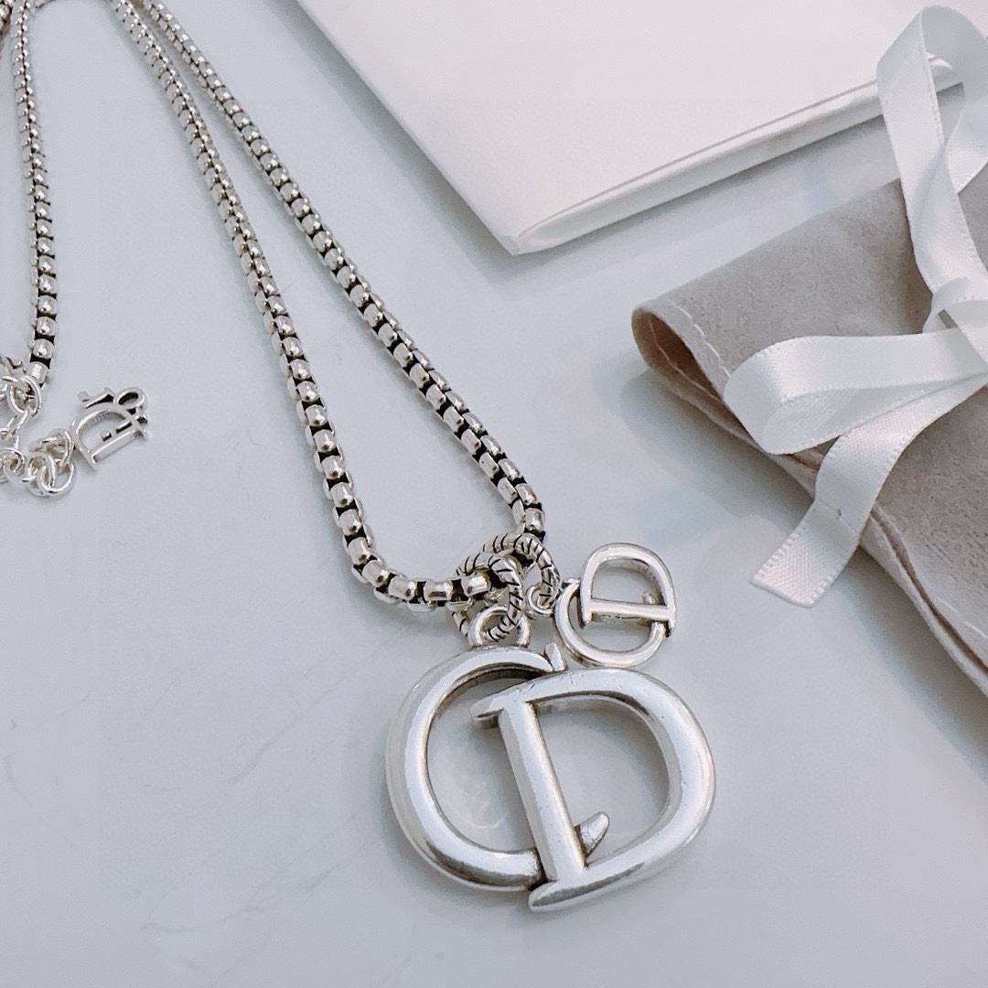 【DIOR】ネックレス、新しいネックレス万能シンプルファッションオーナメント240812-BRAND OFF