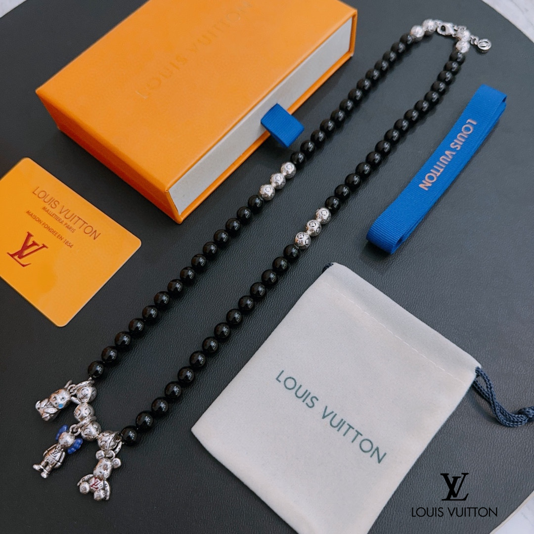 【LOUIS VUITTON】ネックレス、新しいネックレス万能シンプルファッションオーナメント 240813-BRAND OFF