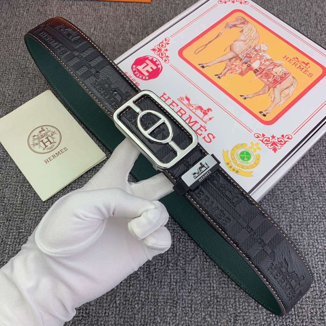 【HERMES】(エルメス) 3.8CM ベルト メンズ-BRAND OFF