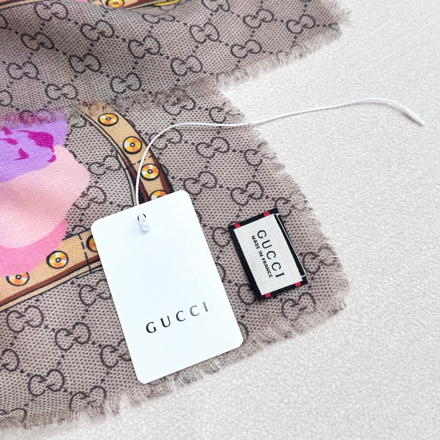 【GUCCI グッチ】スカーフ140*140CM  241108-BRAND OFF
