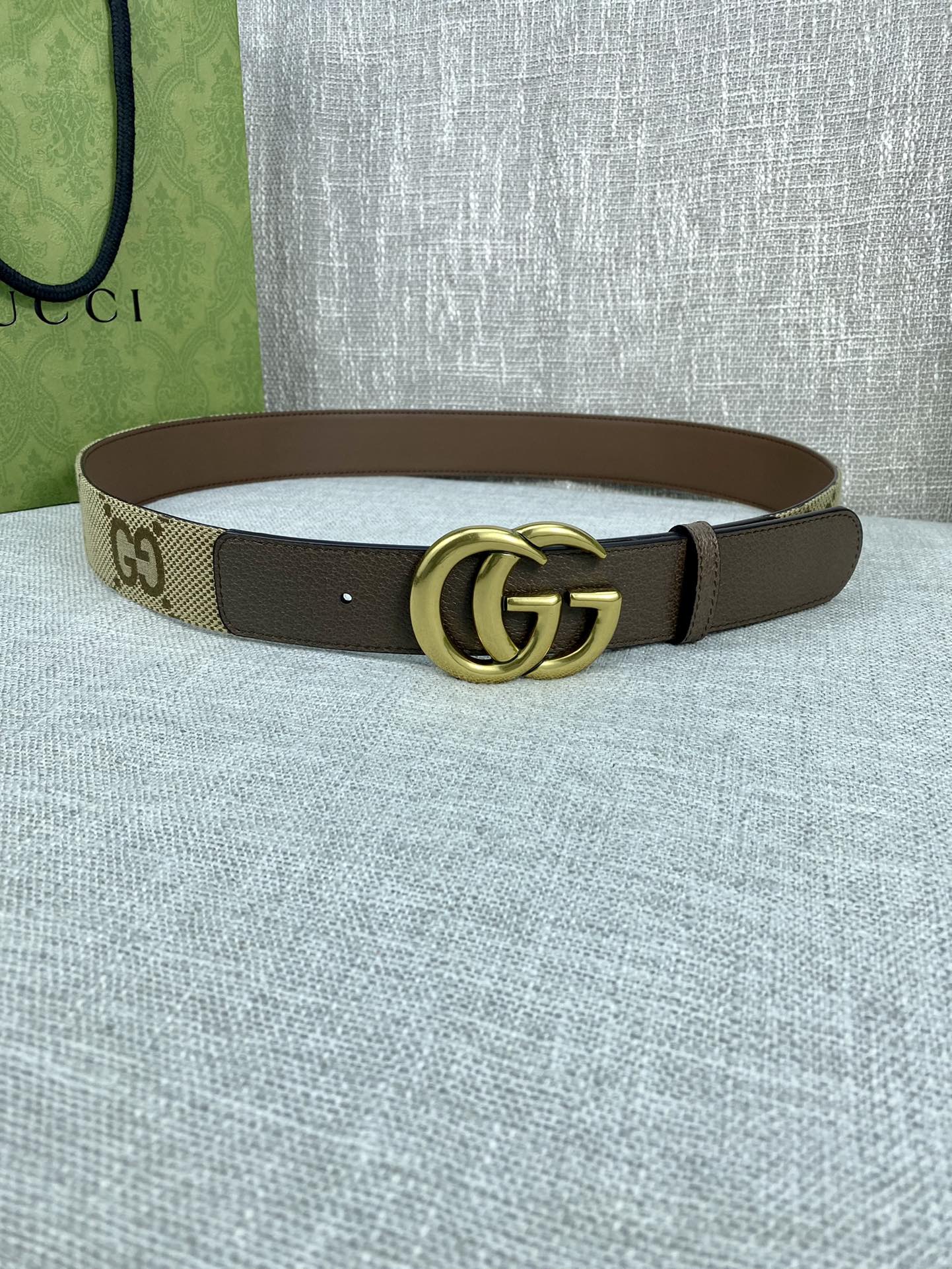 【GUCCI】(クッチ) 4.0cm   ベルト メンズ-BRAND OFF