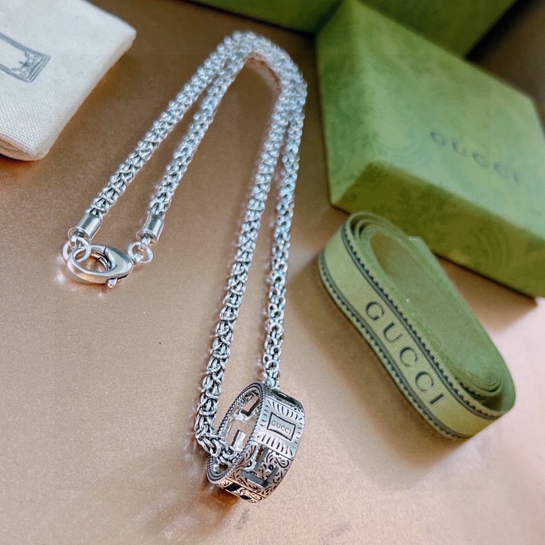 【2026】【GUCCI】ネックレス、新しいネックレス万能シンプルファッションオーナメント-BRAND OFF