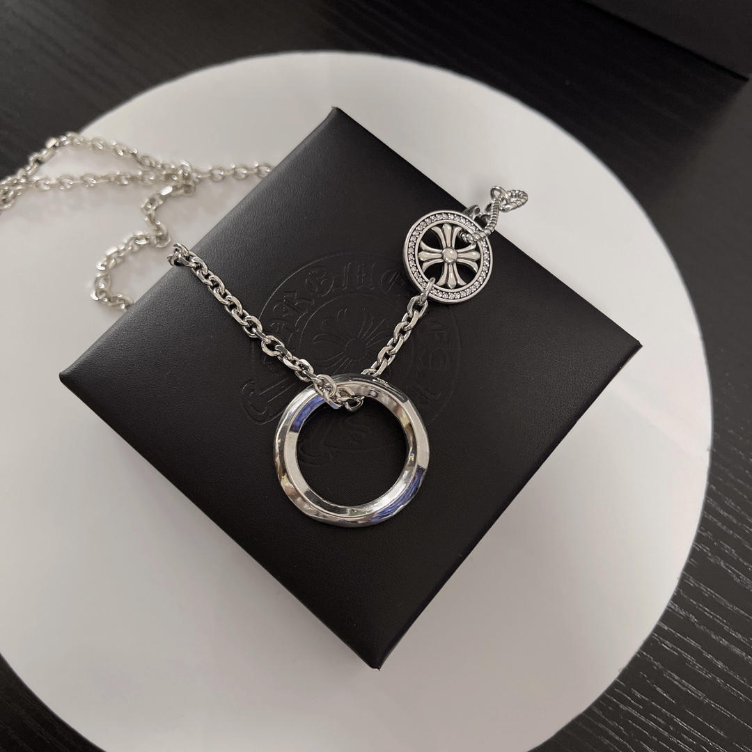 【CHROME HEARTS】クロムハーツ、新しいネックレス万能シンプルファッションオーナメント 2471-BRAND OFF