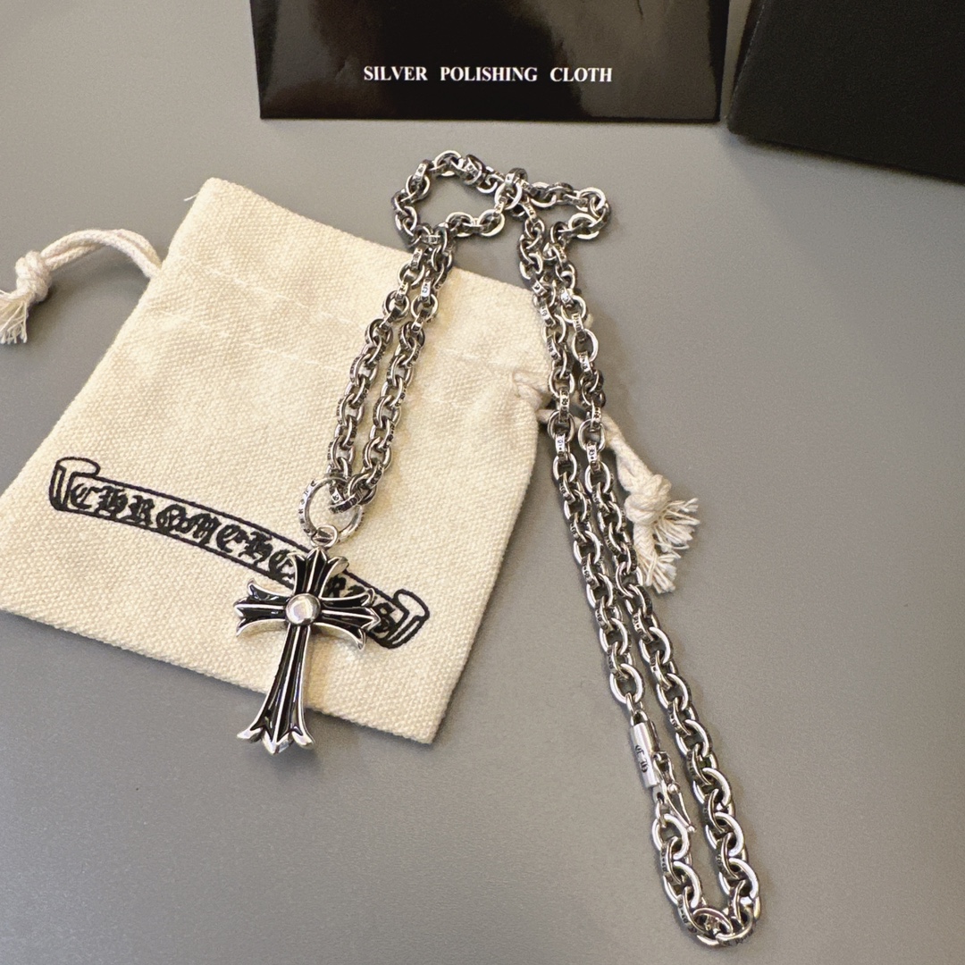 【2026】【CHROME HEARTS】ネックレス、新しいネックレス万能シンプルファッションオーナメント240812-BRAND OFF