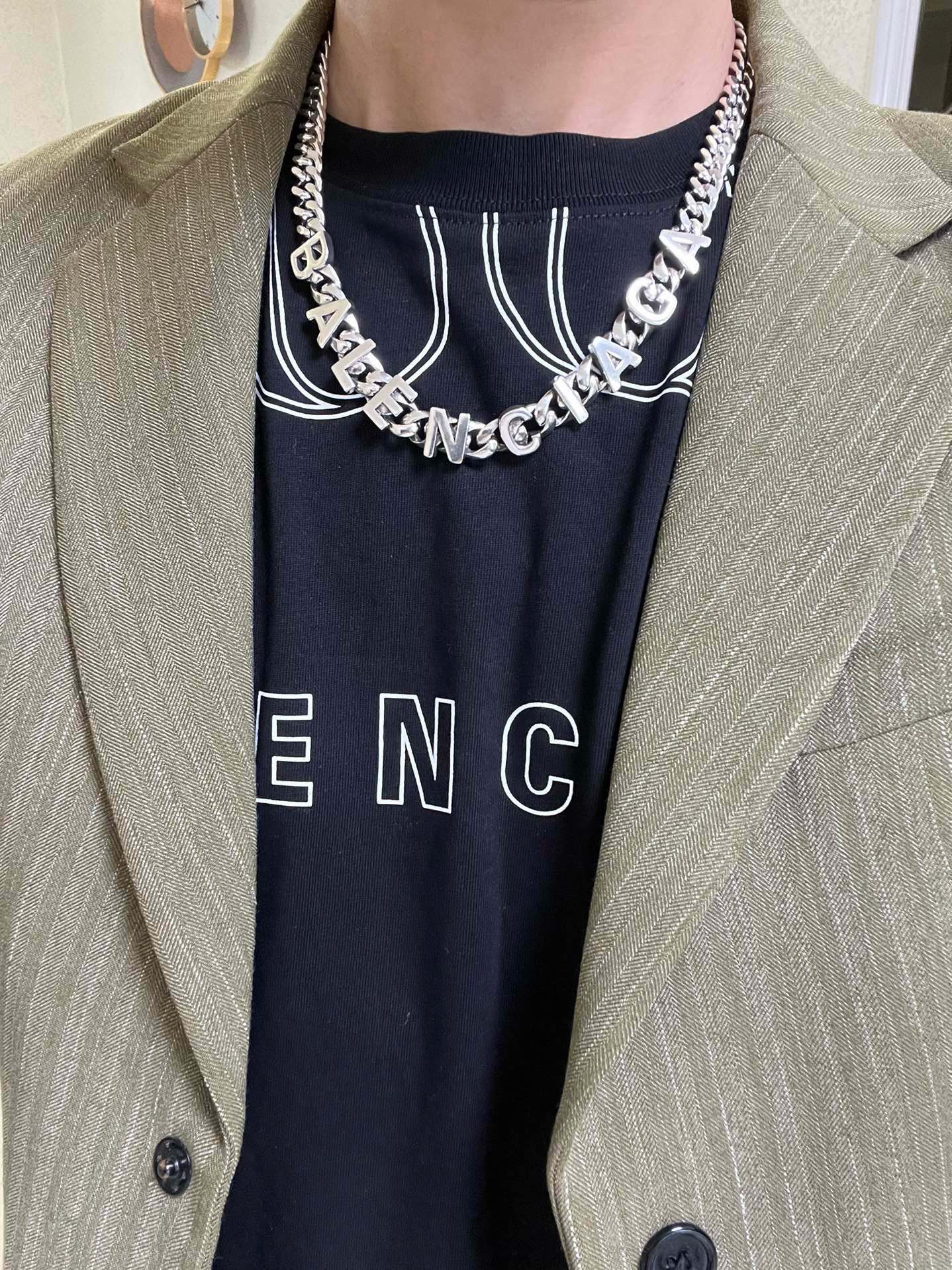 【BALENCIAGA】ネックレス、新しいネックレス万能シンプルファッションオーナメント  240814-BRAND OFF