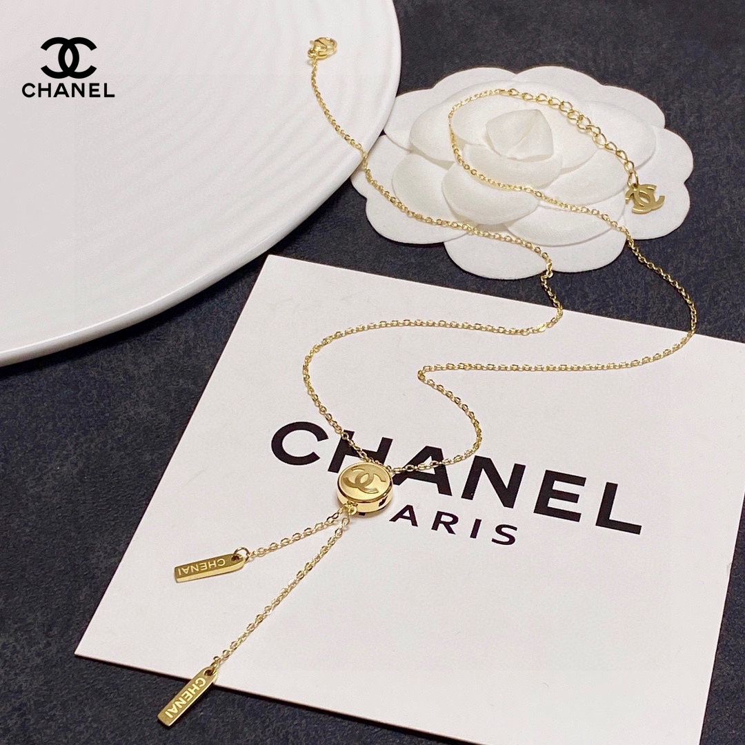 【CHANEL】ネックレス、新しいネックレス万能シンプルファッションオーナメント  240814-BRAND OFF
