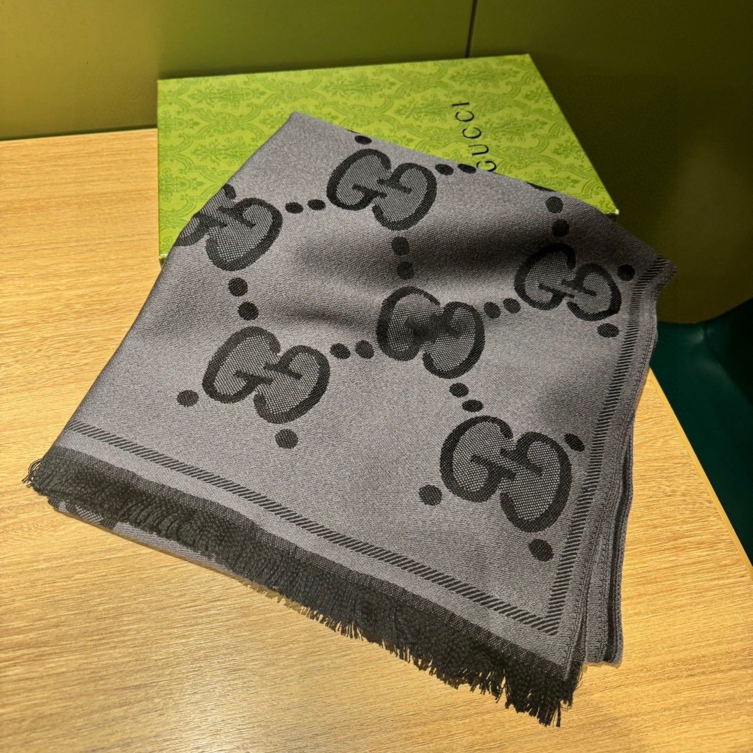 【GUCCI グッチ】スカーフ50*200CM  241108-BRAND OFF