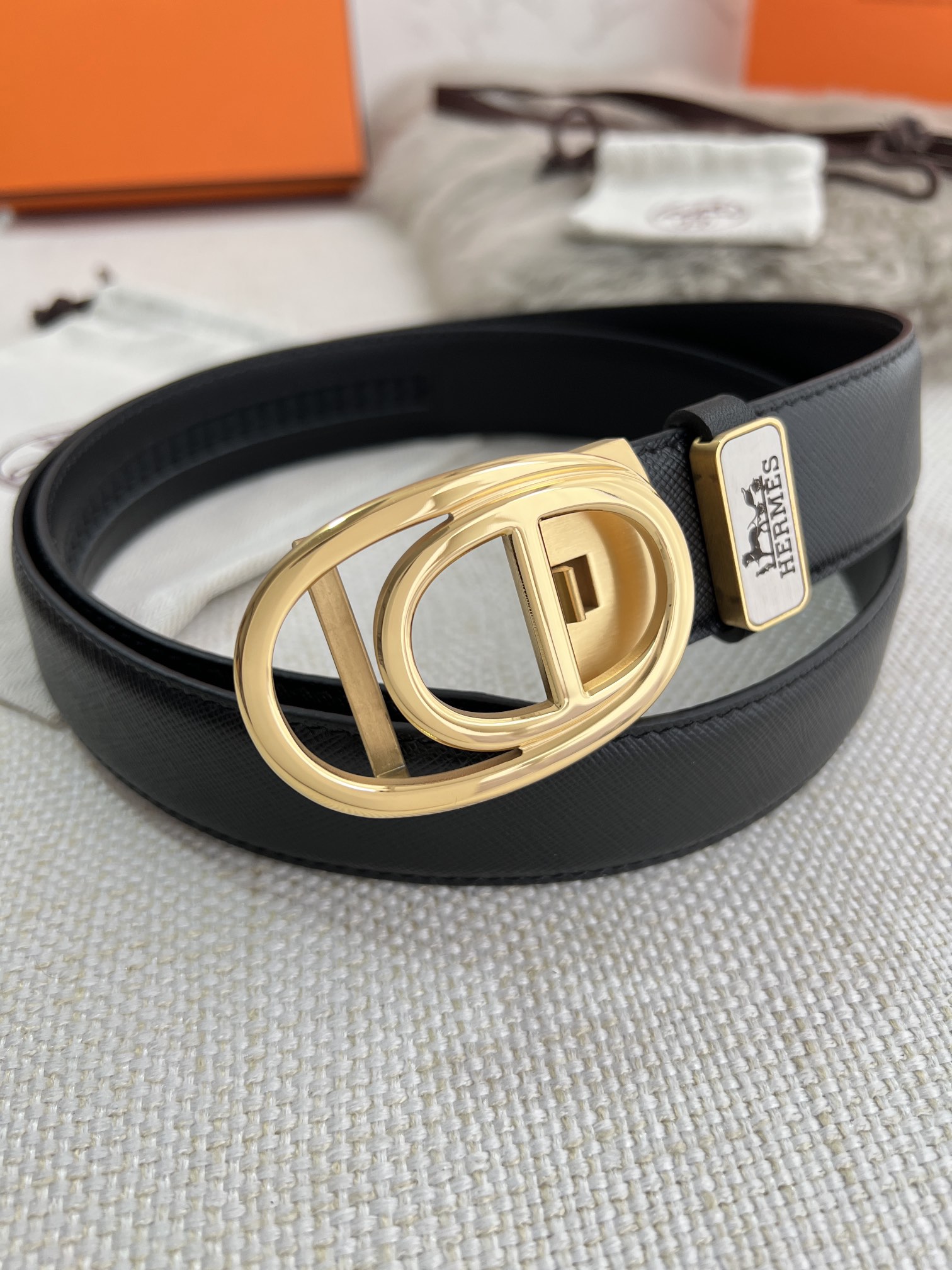 【Hermès】(エルメス) 3.5cmベルト メンズ 24706-BRAND OFF