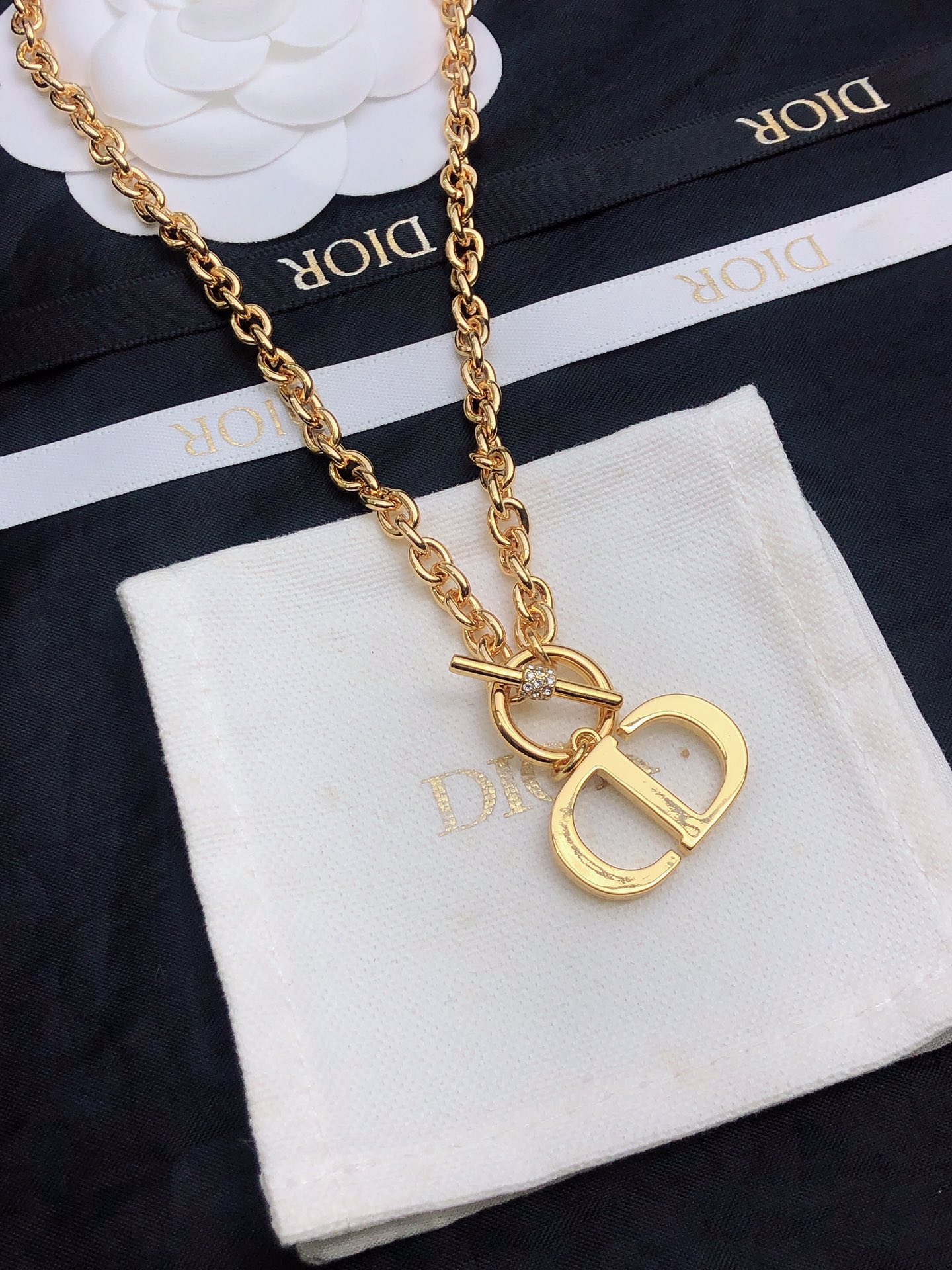 【2026】【DIOR】ディオール 、新しいネックレス万能シンプルファッションオーナメント-BRAND OFF